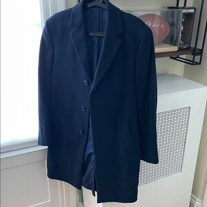 Kenneth Cole Dark Blue  Coat